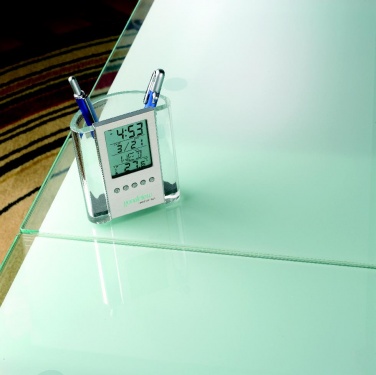 Logotrade promotional gift picture of: Pen holder with calendar