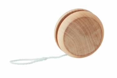 Logo trade promotional giveaway photo of: Wooden yoyo