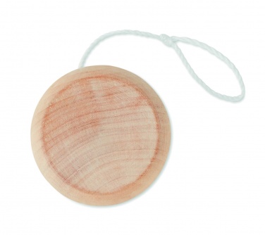 Logo trade promotional merchandise photo of: Wooden yoyo