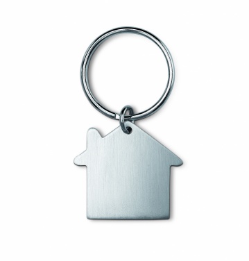 Logo trade promotional item photo of: Metal key holder house Lahti