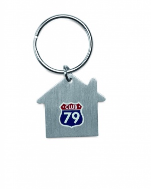 Logo trade promotional items picture of: Metal key holder house Lahti
