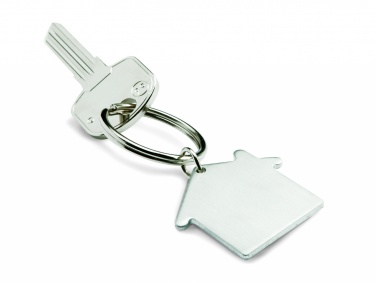 Logo trade promotional items picture of: Metal key holder house Lahti