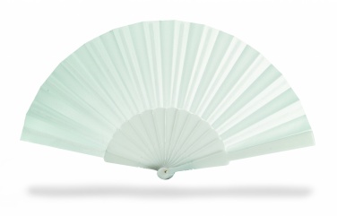 Logo trade advertising products image of: Manual hand fan