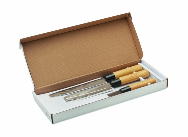 Logo trade advertising products picture of: Japanese style knife set