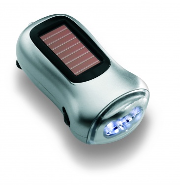 Logotrade business gifts photo of: Dual powered dynamo torch