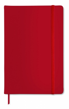 Logo trade promotional gift photo of: A6 notebook 96 lined sheets