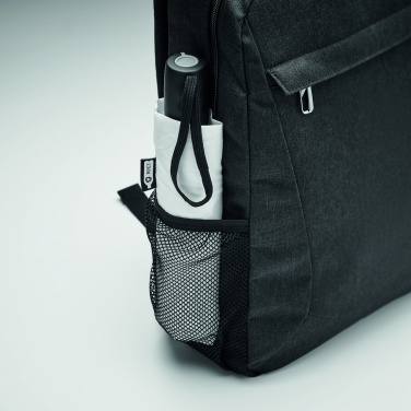 Logotrade promotional gift picture of: 600D RPET laptop backpack