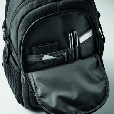 Logo trade promotional products picture of: 600D RPET laptop backpack
