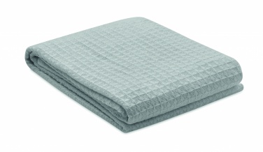 Logotrade advertising product image of: Cotton wafle blanket 350 gr/m²