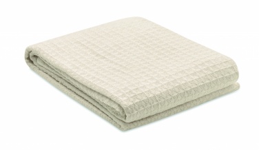 Logotrade business gifts photo of: Cotton wafle blanket 350 gr/m²