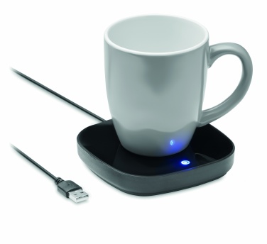 Logo trade promotional items image of: Mug warmer in ABS
