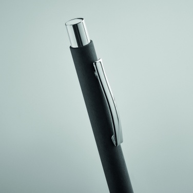 Logotrade business gift image of: Recycled paper push ball pen