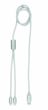 Logo trade promotional items image of: 2 in 1 long charging cable