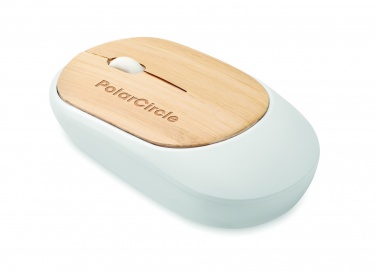 Logotrade promotional merchandise image of: Wireless mouse in bamboo