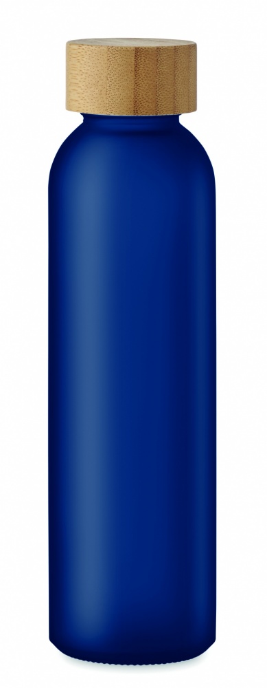 Logo trade promotional items picture of: Frosted glass bottle 500ml