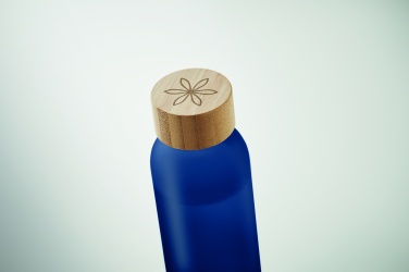 Logotrade promotional item picture of: Frosted glass bottle 500ml