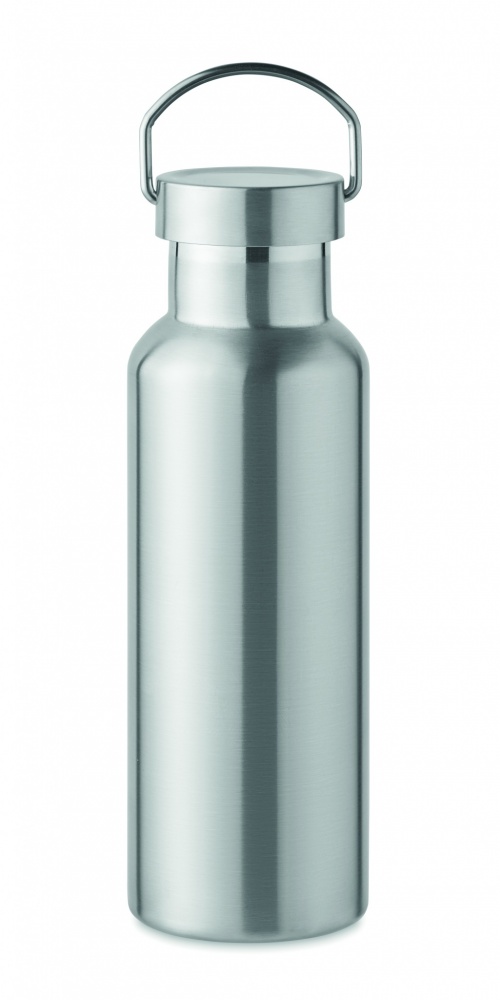 Logotrade promotional giveaway image of: Double wall bottle 500 ml