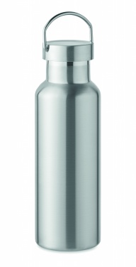 Logotrade promotional item image of: Double wall bottle 500 ml