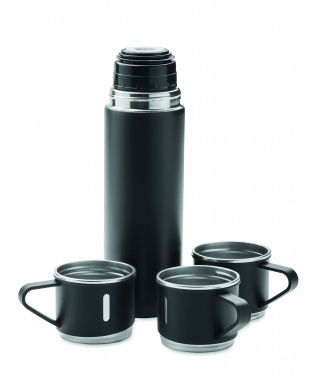 Logotrade promotional giveaway image of: Double wall bottle and cup set