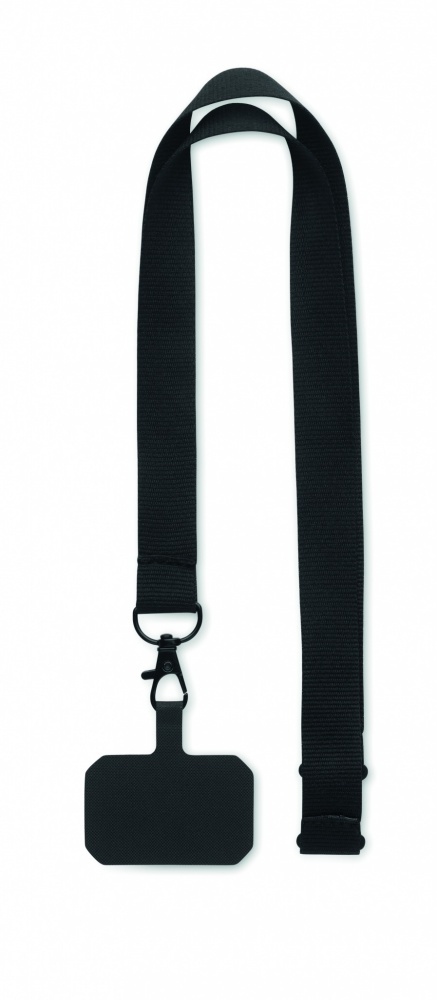 Logotrade advertising products photo of: Phone holder lanyard
