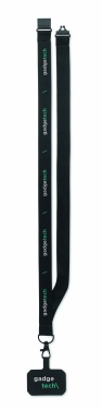 Logo trade promotional gifts image of: Phone holder lanyard