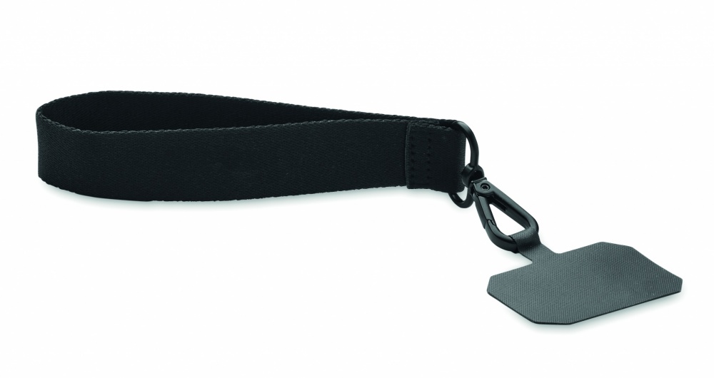 Logotrade corporate gift image of: Polyester phone wrist strap