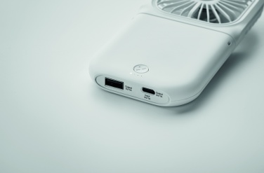 Logo trade promotional products image of: Portable foldable or desk fan