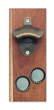 Logo trade promotional items picture of: Wall mounted bottle opener