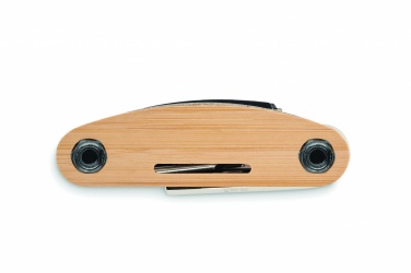 Logo trade promotional merchandise picture of: Multi tool pocket in bamboo