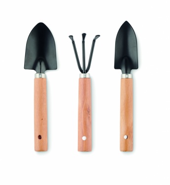 Logo trade promotional merchandise picture of: 3 garden tools  in RPET pouch
