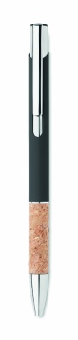 Logotrade promotional items photo of: Ballpoint pen made of aluminum with a cork grip