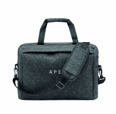 Logotrade corporate gifts photo of: 15 inch RPET felt laptop bag