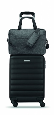 Logo trade promotional items picture of: 15 inch RPET felt laptop bag