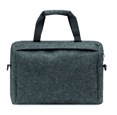 Logo trade promotional products image of: 15 inch RPET felt laptop bag