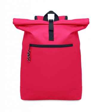 Logotrade advertising product image of: 600Dpolyester rolltop backpack
