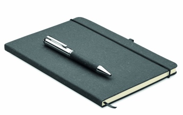 Logo trade corporate gift photo of: Recycled leather notebook set