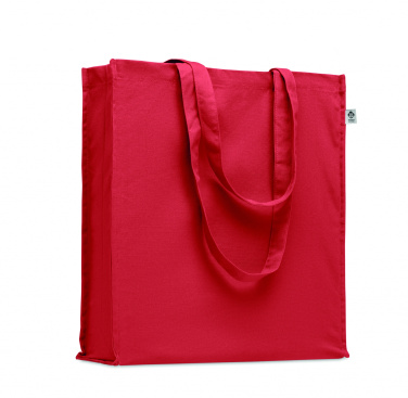 Logo trade promotional merchandise image of: Organic cotton shopping bag