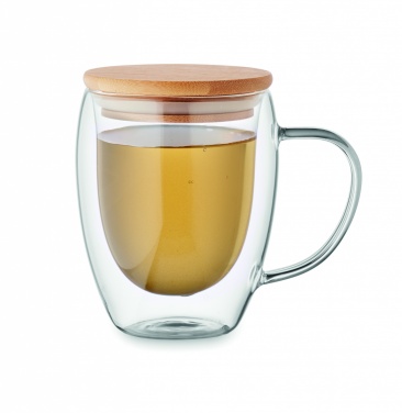 Logotrade promotional item image of: Double wall borosilicate mug