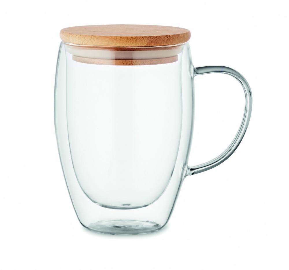 Logotrade corporate gift image of: Double wall borosilicate mug