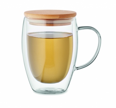 Logotrade advertising product picture of: Double wall borosilicate mug