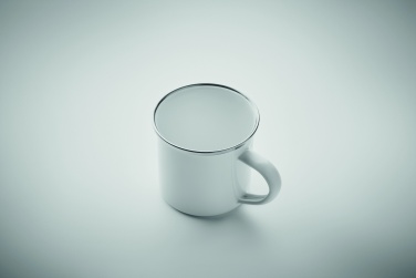 Logo trade promotional gifts image of: Enamel sublimation mug 200ml