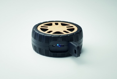 Logo trade corporate gifts picture of: Wireless speaker tire shaped