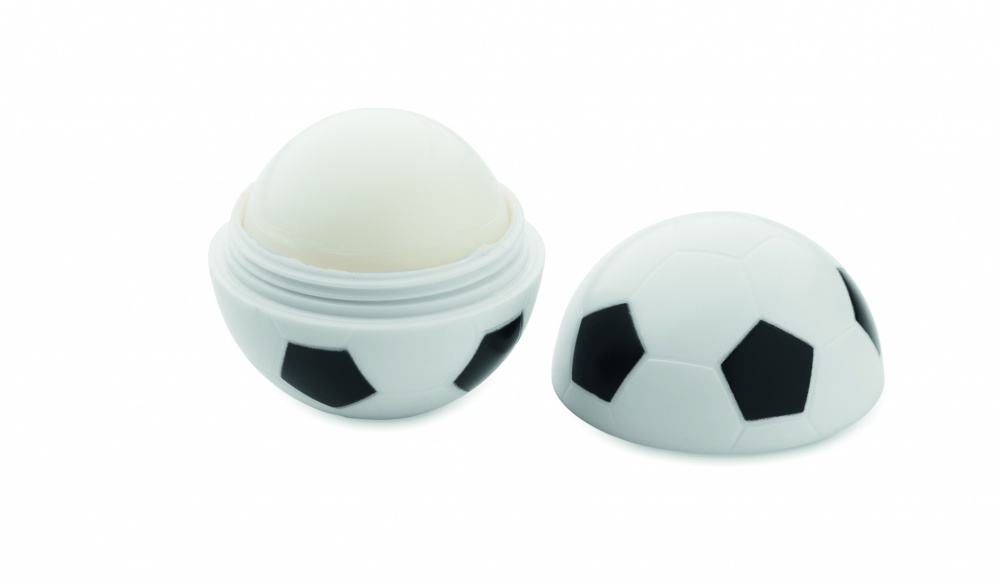 Logo trade advertising product photo of: Lip balm in football shape