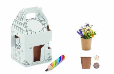 Logo trade promotional gift photo of: House shaped seeds grow set