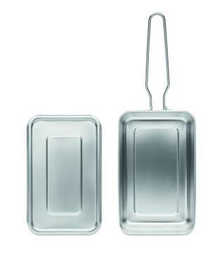Logotrade promotional giveaway image of: Stainless steel lunch box