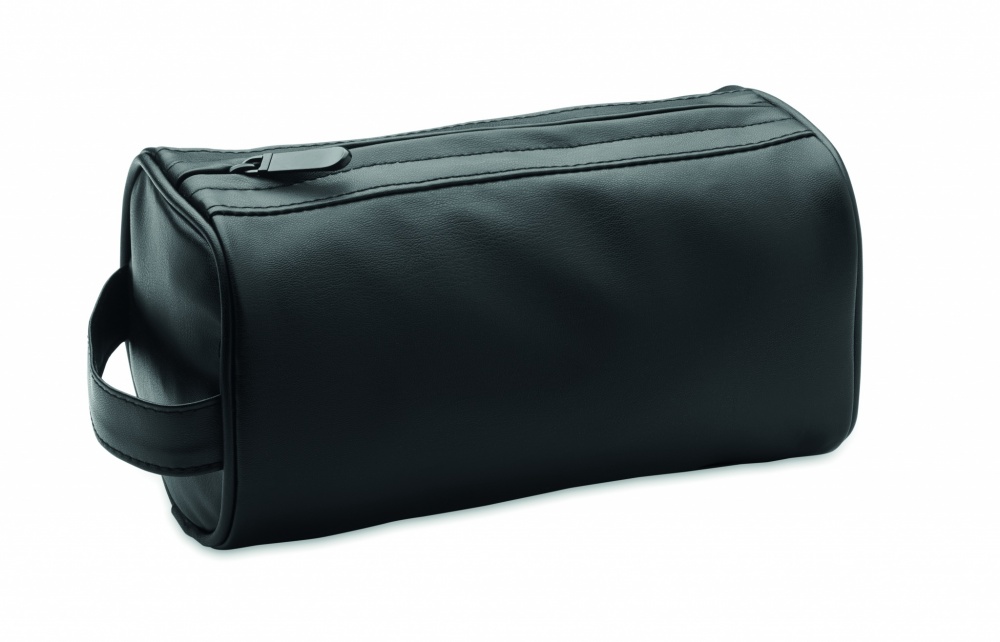 Logotrade promotional products photo of: Soft PU cosmetic bag and zipper