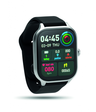 Logo trade advertising products image of: Smart wireless health watch