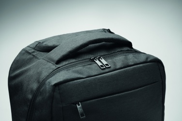 Logotrade promotional giveaways photo of: A portable backpack trolley with wheels, made of 600D RPET polyester