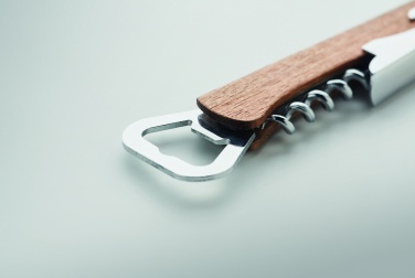 Logotrade promotional giveaway picture of: 3 in 1 bamboo bottle opener WOOL