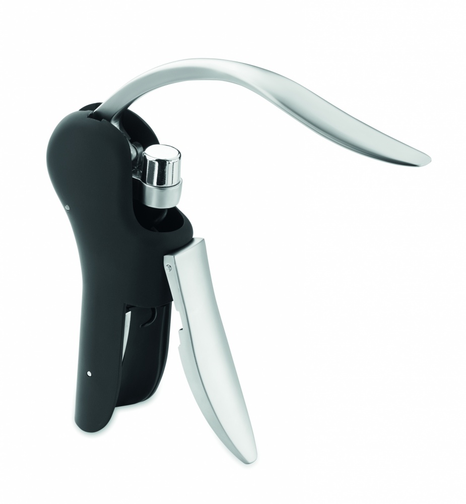 Logo trade advertising products picture of: Automatic lever corkscrew